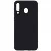 Samsung Galaxy A40 Silicone Back Cover Case Black (oem)